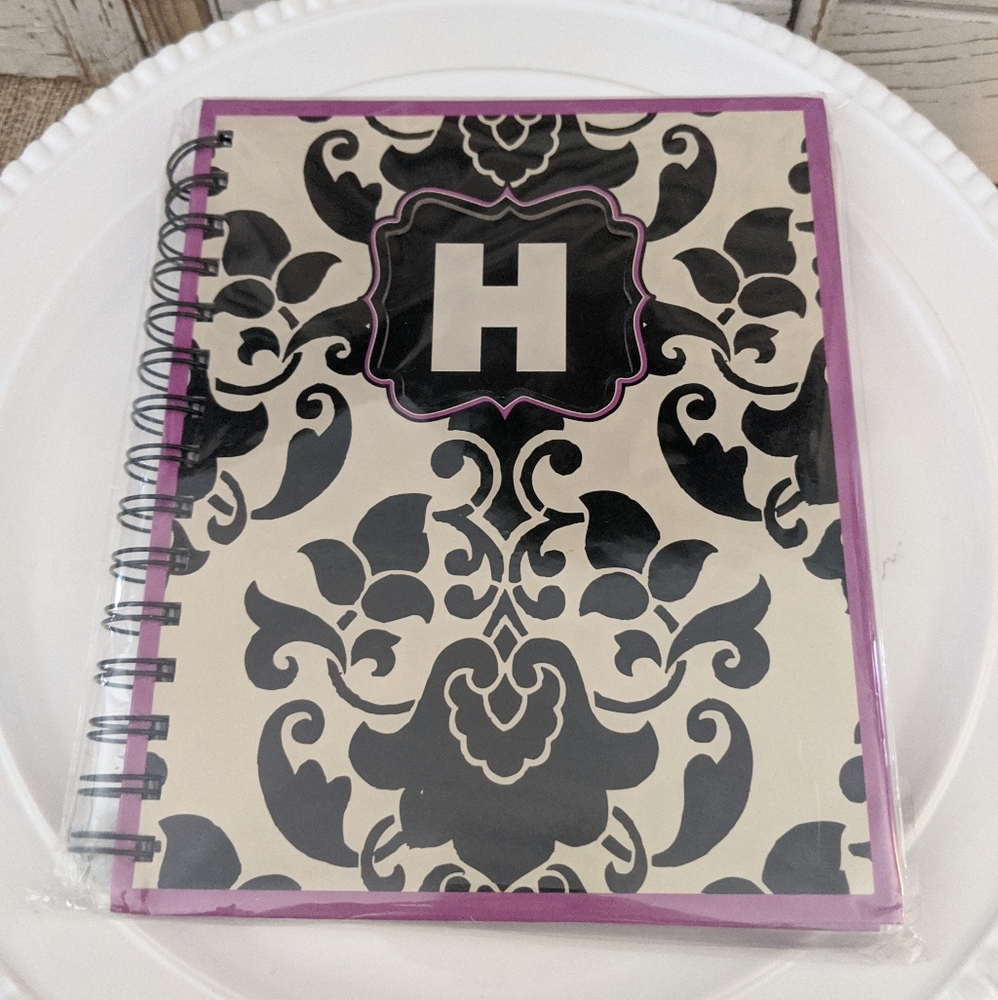 BOGO FREE "H" notebook/diary